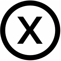 x theme logo
